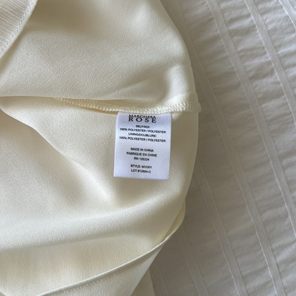 Marchesa Rose flowy off white tunic dress - Picture 7 of 8